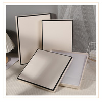 Boîte personnalisée avec impression UV, design sur mesure, couvercle et plateau, forme hexagonale, carton blanc