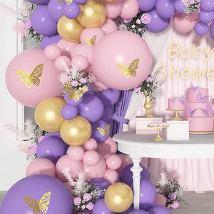 Kit arco e ghirlanda di palloncini fai-da-te, Set di decorazioni per palloncini per feste, per addio al nubilato e Baby Shower, matrimonio, compleanno, laurea - Product Image 4