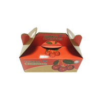 Carton pour fruits à coque (orange, citron, lime, pamplemousse) pour la chaîne du froid, le stockage et la livraison
