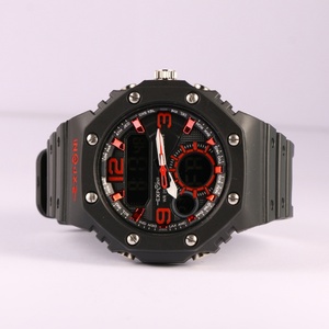 Montre de sport analogique et numérique de luxe pour homme, design en plastique résistant à l'eau et tendance - Product Image 2