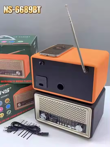 Altavoces Retro de Escritorio NS-6689BT, Radio con Subwoofer Inalámbrico, Transmisión Multibanda <span class=keywords><strong>AM</strong></span>/FM/SW para el Hogar y la Oficina - Product Image 5