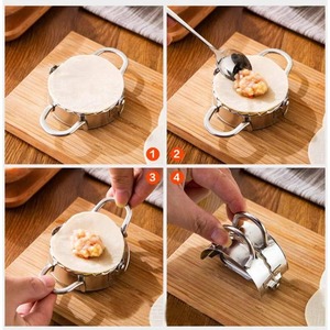 Presse à raviolis en acier inoxydable, moule à empanadas, outil pour la pâte à tarte, pour la pâtisserie et la cuisine - Product Image 5