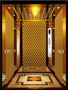 Ascenseur de bureau moderne de 800 kg, design original d'usine, pour 10 personnes, décoration luxueuse pour application en centre commercial, AC - Product Image 3