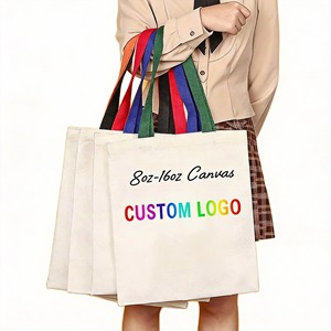 Low MOQ Custom Recyclable Eco-friendly Foldable Large Capacity <b>Canvas</b> Shoulder Long Handle Shopping Bag Football Fans <b>Box</b> - Product Image 4