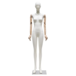 Maniquí <span class=keywords><strong>de</strong></span> Alta Gama para <span class=keywords><strong>Ropa</strong></span> <span class=keywords><strong>de</strong></span> <span class=keywords><strong>Mujer</strong></span>, Maniquí <span class=keywords><strong>de</strong></span> Cuerpo Entero <span class=keywords><strong>con</strong></span> Hombros Planos, Tipo Colgante, para Exhibición en Escaparates - Product Image 5