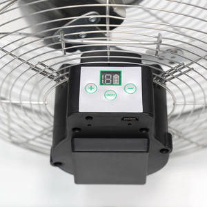 Ventilateur industriel portable puissant de 14 pouces, ventilateur sur pied, ventilateur rechargeable avec batterie au lithium - Product Image 6