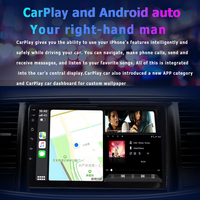 Radio para Auto TS18 con Pantalla Táctil de 9/10 Pulgadas, Android, con CarPlay Inalámbrico y Android Auto, Asistencia de Reversa, 1 Año de Garantía