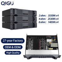 Amplificateur de puissance professionnel classe D bDS41400 4x1405W 8 ohms, enceintes métalliques, équipement audio
