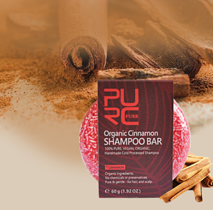 Barra <span class=keywords><strong>de</strong></span> champú <span class=keywords><strong>de</strong></span> <span class=keywords><strong>canela</strong></span> a base <span class=keywords><strong>de</strong></span> hierbas hecha a mano, barra <span class=keywords><strong>de</strong></span> champú orgánico <span class=keywords><strong>de</strong></span> limpieza profunda con control <span class=keywords><strong>de</strong></span> Aceite hidratante sólido vegano natural - Product Image 1
