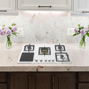 Mix électrique et <span class=keywords><strong>gaz</strong></span> combiné cuisinière plaque de cuisson - Product Image 5