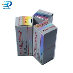 3D hologram medicine vial paper box medicine packaging