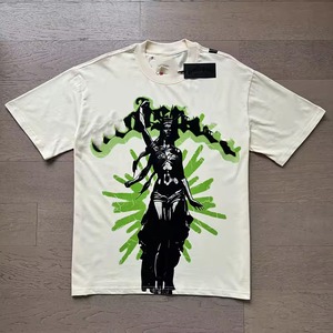 T-shirt a maniche corte unisex di marca, taglie forti, vestibilità ampia, effetto invecchiato, per <span class=keywords><strong>giovani</strong></span> - Product Image 1
