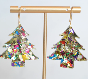 Lámina Acrílica Brillante Dorada con Confeti de 4 mm de Grosor, 1040x620 mm, Brillo Vibrante, Apta para Corte Láser, para Hacer Pendientes - Product Image 5