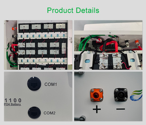 แบตเตอรี่ลิเธียม LiFePO4 รุ่น LVFU LFH51100 แรงดันสูง 153.6V-614.4V ความจุ 20-120KWh รองรับการสื่อสารแบบ CAN ติดตั้งบนแร็ค - Product Image 3