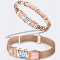 Bracelet intelligent L18, bracelet de suivi de la santé, compteur de pas, moniteur de fréquence cardiaque pour femmes