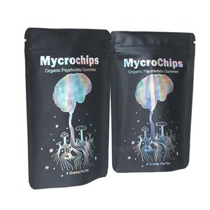 Bolsa pequeña con cremallera <span class=keywords><strong>Chucky</strong></span> Mylar con llavero Embalaje de logotipo personalizado para leche y gelatina Caja conveniente incluida - Product Image 5