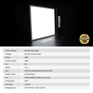 Đèn Trần <span class=keywords><strong>Led</strong></span> Bảng Vuông Điều Khiển Từ Xa Bộ Khuếch Tán 600X600 Rgb <span class=keywords><strong>2X4</strong></span> Đèn <span class=keywords><strong>Led</strong></span> Âm Trần 300*1200 - Product Image 5