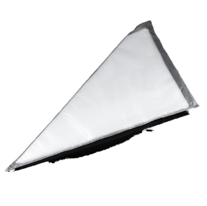 Sac en LDPE monocouche haute pression, transparent, jetable, triangulaire, en plastique, écologique, pour la maison et la cuisine - Product Image 4