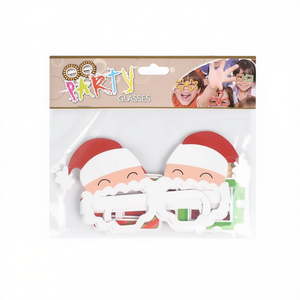 แว่นตาปาร์ตี้ลายซานตาคลอส แพ็ค 3 ชิ้น สำหรับงานเทศกาลวันหยุด - Product Image 3