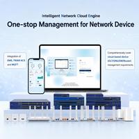 ONT XPON WiFi 1GE de Modo Dual GPON EPON ONU 2.4G 300Mbps Inalámbrico de Fibra Óptica Vsol V2801RGW con Firewall para Red FTTH