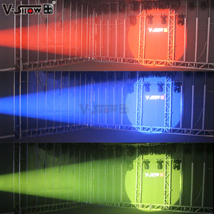 VSHOW S716 2 adet flycase ile 200w LED noktasal ışın demeti Wsah hareketli kafa ışık sahne KTV flaş düğün gösterisi Bar yeni ürün - Product Image 2