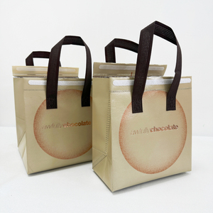 <span class=keywords><strong>Precio</strong></span> bajo, venta al por mayor, bolsa enfriadora <span class=keywords><strong>de</strong></span> bebidas no tejida, bolsa <span class=keywords><strong>de</strong></span> almuerzo para restaurante, bolsas enfriadoras aisladas <span class=keywords><strong>de</strong></span> papel <span class=keywords><strong>de</strong></span> aluminio para <span class=keywords><strong>helado</strong></span> <span class=keywords><strong>de</strong></span> Chocolate - Product Image 1