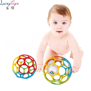 Hochet sensoriel pour bébé, boule sonore à agiter facile à saisir, en plastique, avec son - Product Image 3