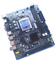 Motherboard Komputer Intel H311-D3 M ATX Baru untuk Generasi ke-6/7/8/9, 32G LGA1151, Slot RAM DDR3 Ganda, Memori, Port SATA VGA untuk Desktop