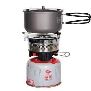 Ensemble de cuisine de <span class=keywords><strong>camping</strong></span> grande capacité, léger, avec une <span class=keywords><strong>casserole</strong></span> de 0,75 litre et une poêle de 0,25 litre, adapté à une utilisation en extérieur - Product Image 5