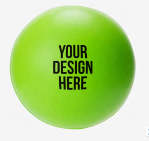 Bola antiestrés redonda con logotipo personalizado - Product Image 2