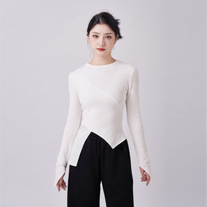 Elegante Camicetta da Donna a Maniche Lunghe, Vestibilità Ampia, Abbigliamento da Ufficio, Camicia con Bottoni e Polsini a Volant, Abbigliamento Professionale da Lavoro - Product Image 4