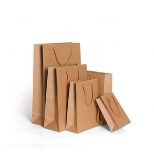 Bolsa de Papel Kraft Marrón para Alimentos, Embalaje 100% Reciclado Personalizado KM, para Regalo, Compras, Muestra Gratuita - Product Image 3