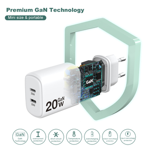 <span class=keywords><strong>Cargador</strong></span> de Pared USB Rápido con GaN y PD Tipo C de 20W, 25W, 30W, 35W, <span class=keywords><strong>40W</strong></span>, 45W, 65W, 100W, 120W, con Certificación CB, KC y CE, Directo de Fábrica, para <span class=keywords><strong>iPhone</strong></span> - Product Image 4