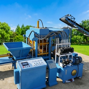 Machine de fabrication de pavés entièrement automatique HF QT6-15 avec ligne de production continue à pression hydraulique contrôlée par PLC, neuve - Product Image 4