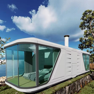 <span class=keywords><strong>Casa</strong></span> Contenedor Móvil Prefabricada Moderna y Duradera Tipo Cápsula para Alojamiento Turístico en Áreas Escénicas al Aire Libre - Product Image 3