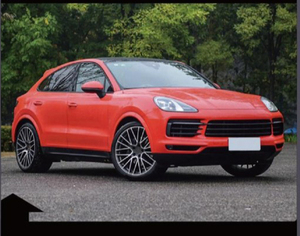 Cayenne 2018 2023สไตล์ TKT ชุดบอดี้วัสดุ PP กันชนหน้าหลังสปอยเลอร์สปอร์ต - Product Image 2
