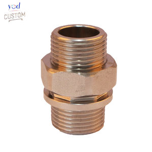 Composants personnalisés YOD, <span class=keywords><strong>service</strong></span> d'usinage CNC de précision, raccord hexagonal en acier inoxydable 1/2 NPT 304 SS, norme NSF/ANSI 61 - Product Image 1