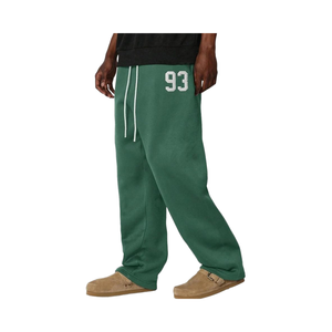 <span class=keywords><strong>Zaful</strong></span> กางเกงลำลองทรงหลวมสำหรับผู้ชาย, กางเกงวอร์มขาตรงมีกระเป๋ามีเชือกรูดลายกราฟิกแนวเลานจ์ - Product Image 1