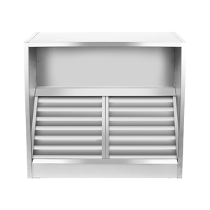 Hotte aspirante commerciale en acier inoxydable avec filtre anti-graisse, hotte murale pour restaurant - Product Image 1