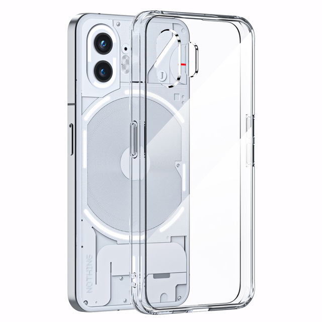 Crystal Clear TPU Soft Mobile Phone Case for Nothing Phone 1 2 2a Luxury Transparent Back Cover