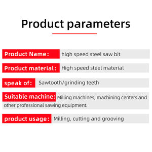 Fabrika üreticisi tedarikçisi yüksek hız çelik kobalt M35 Hss dairesel Metal kesme için testere bıçağı - Product Image 5