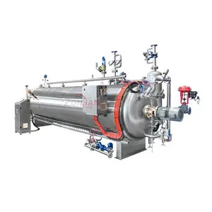 Energy Saving Steam and Air Retort Machine Food Sterilizer For Canned Tuna/Spam