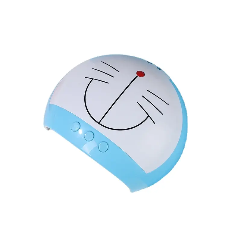 Pengering kuku LED UV Portabel 48W/36W, lampu Mini Desain Kitty lucu Gel pengering kuku dengan USB untuk anak-anak