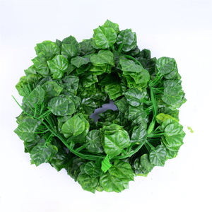 Dll653 simulação artificial de videira, planta rattan, pendurado na parede, plantas verdes, folhagem tropical interna, decoração de plantas domésticas - Product Image 4