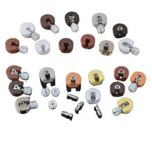 Conector de Ensamblaje 3 en 1 para Muebles de Cocina, Armario, Soporte de Estante de Aleación de Zinc y Plástico, Herrajes para Muebles, Marca GQK - Product Image 6