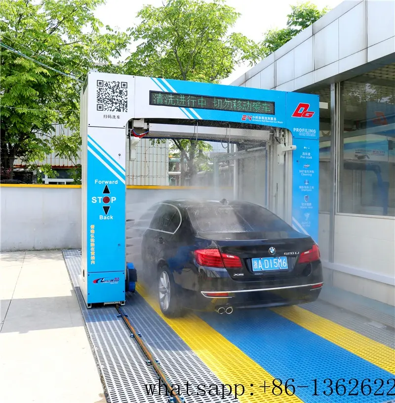 Beste qualität laser touchless automatische auto waschmaschine hochdruck washer gute preis