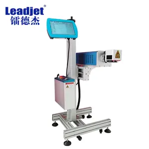 Máy Khắc Laser Số Sê-ri CO2 Ngày Hết Hạn/Máy In Laser Đa Ngôn Ngữ Trên Chai PET/Chai Thủy Tinh