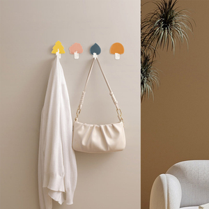 Nouveau crochet mural en plastique créatif porte-clés de cuisine <span class=keywords><strong>auto</strong></span>-adhésif cintre mural nouveauté accessoires de cuisine - Product Image 2