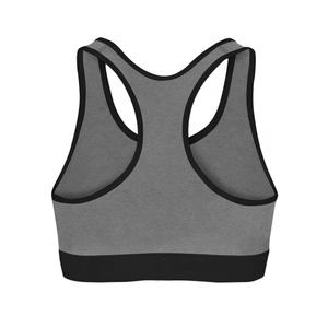 Sujetador Deportivo de Yoga Negro para Mujer, Personalizado con Logotipo OEM, Acolchado, Transpirable, de Secado Rápido, Soporte Medio, Espalda Cruzada, Tallas Grandes - Product Image 4