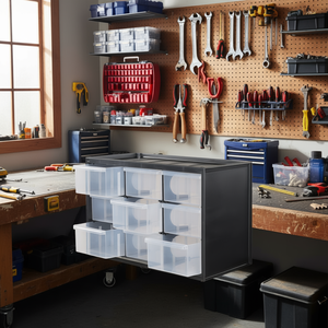 Caja de Herramientas Stanley con 9 Cajones, Gabinete de Almacenamiento Grande - Product Image 3